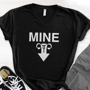 Mine Arrow T-Shirt | Women's Rights Pro-Choice Tee